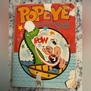 Vintage Popeye Comic Book